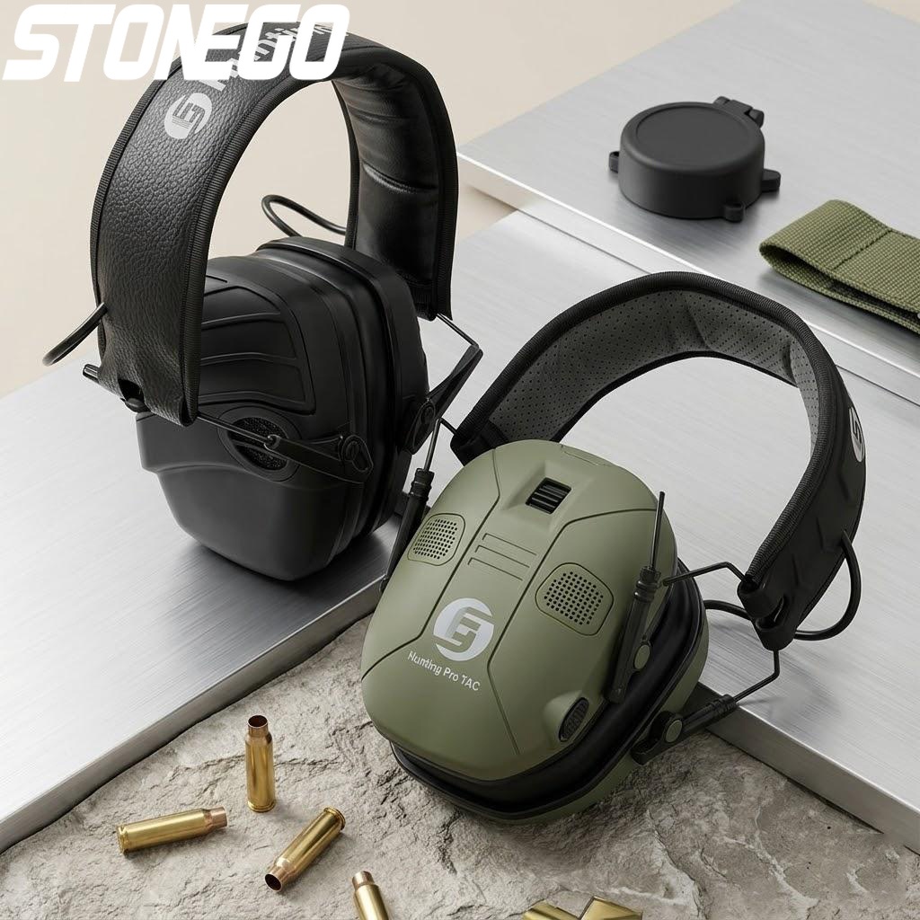 Earmuffs Foldable - Foldable Tactical Electronic Shooting Earmuffs Noise