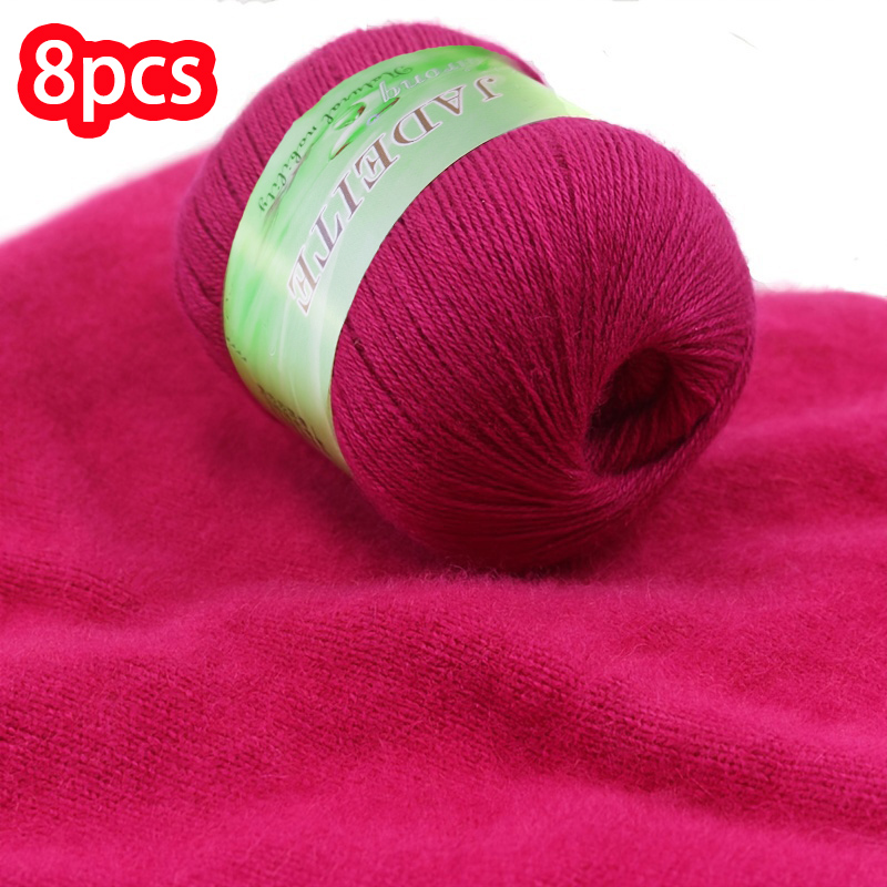 Wool Scarf Men - 400g High-End Luxury Cashmere Yarn, Combed