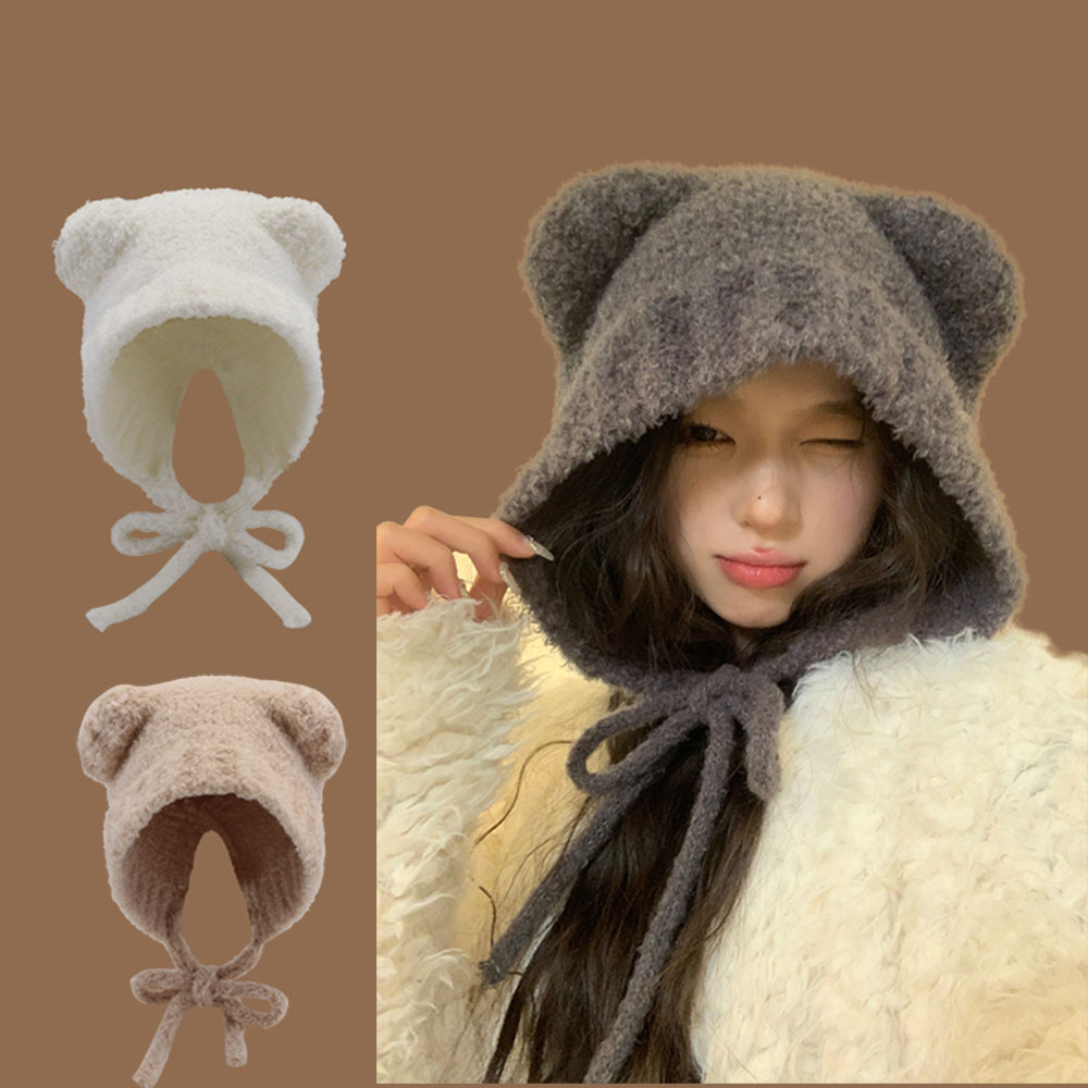 Knit Beanie Hat Warm - new Lambhair Winter Harajuku y2k Beanies