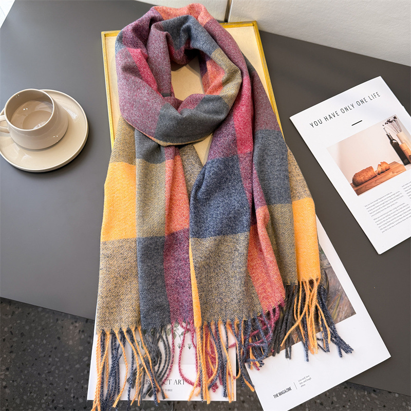 Cashmere Pashmina Wrap - 200*64cm New Fashion Cashmere Scarf Warm