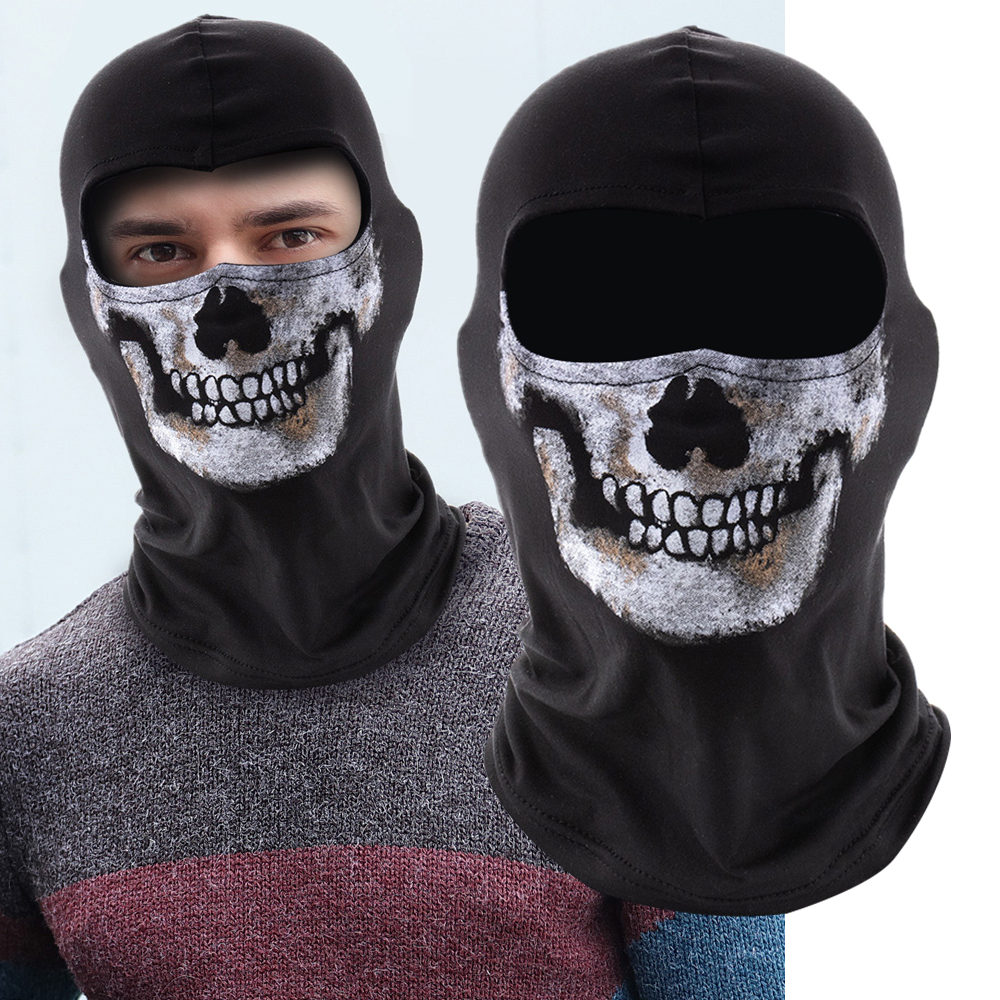 Balaclava Ski Mask - Motorcycles Bicycle Ski Skull Balaclava Mask
