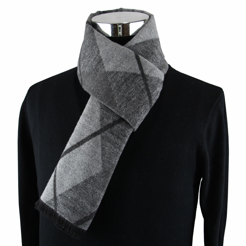Wool Scarf Men - Newest fashion design casual scarves winter