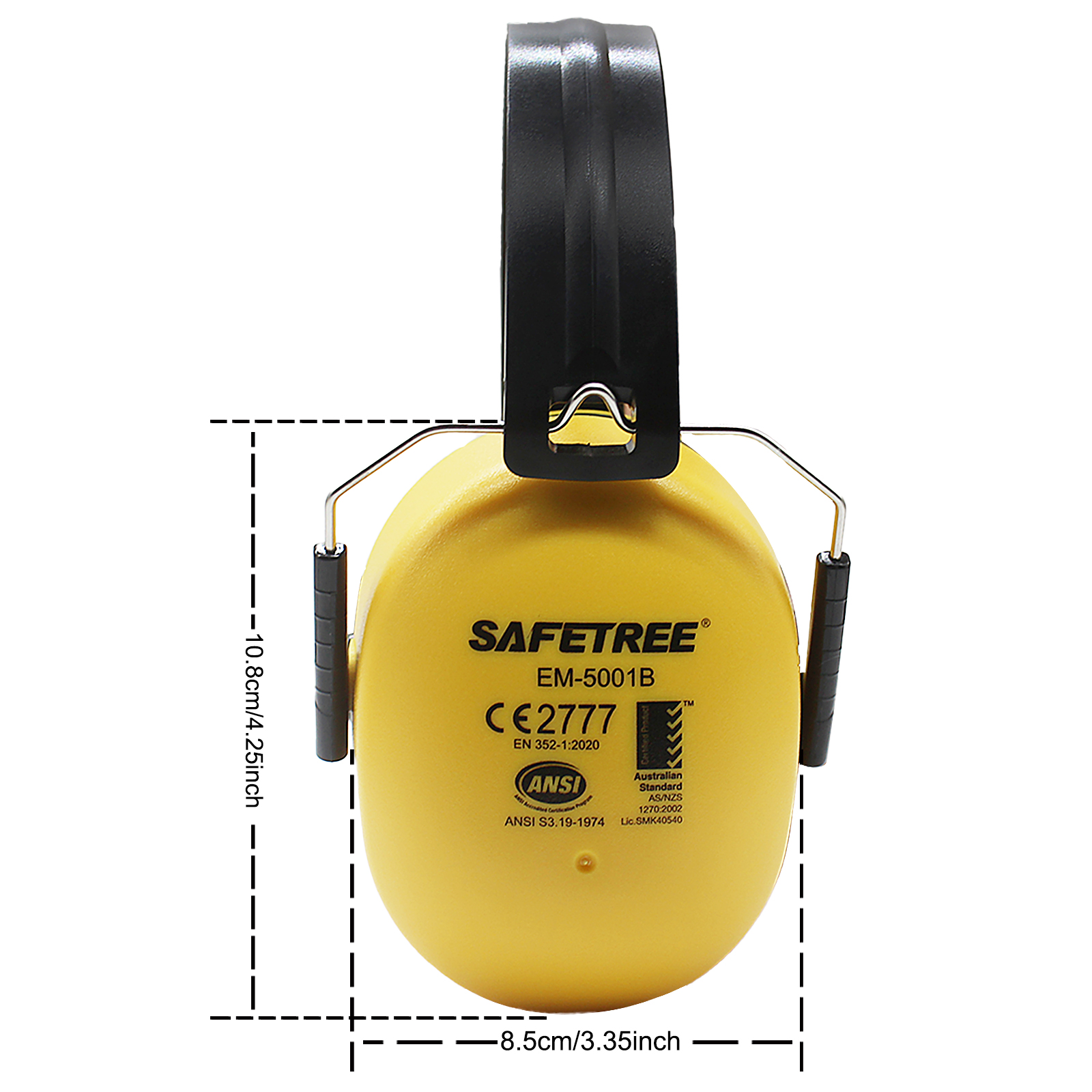 Safetree CE En 352-1: 2002 Fol - đánh giá và giá Earmuffs Foldable
