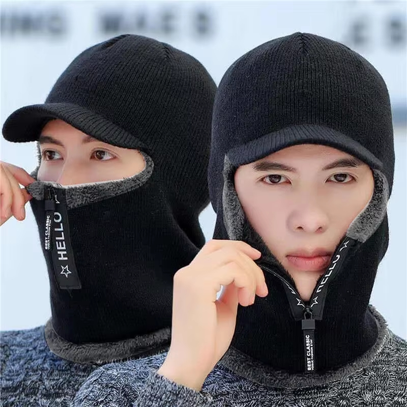 New Men Winter Warm Wool Hat O - đánh giá và giá Wool Scarf Men