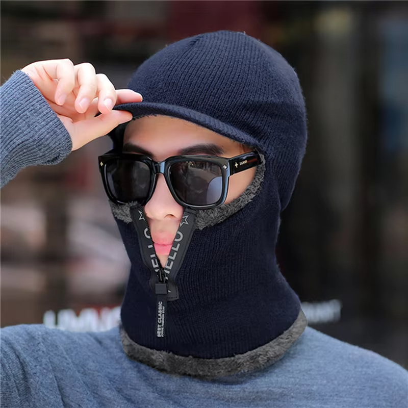 New Men Winter Warm Wool Hat O - đánh giá và giá Wool Scarf Men