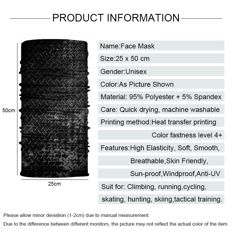 Seamless Bandana Neck Scarf Wo - đánh giá và giá Balaclava Ski Mask