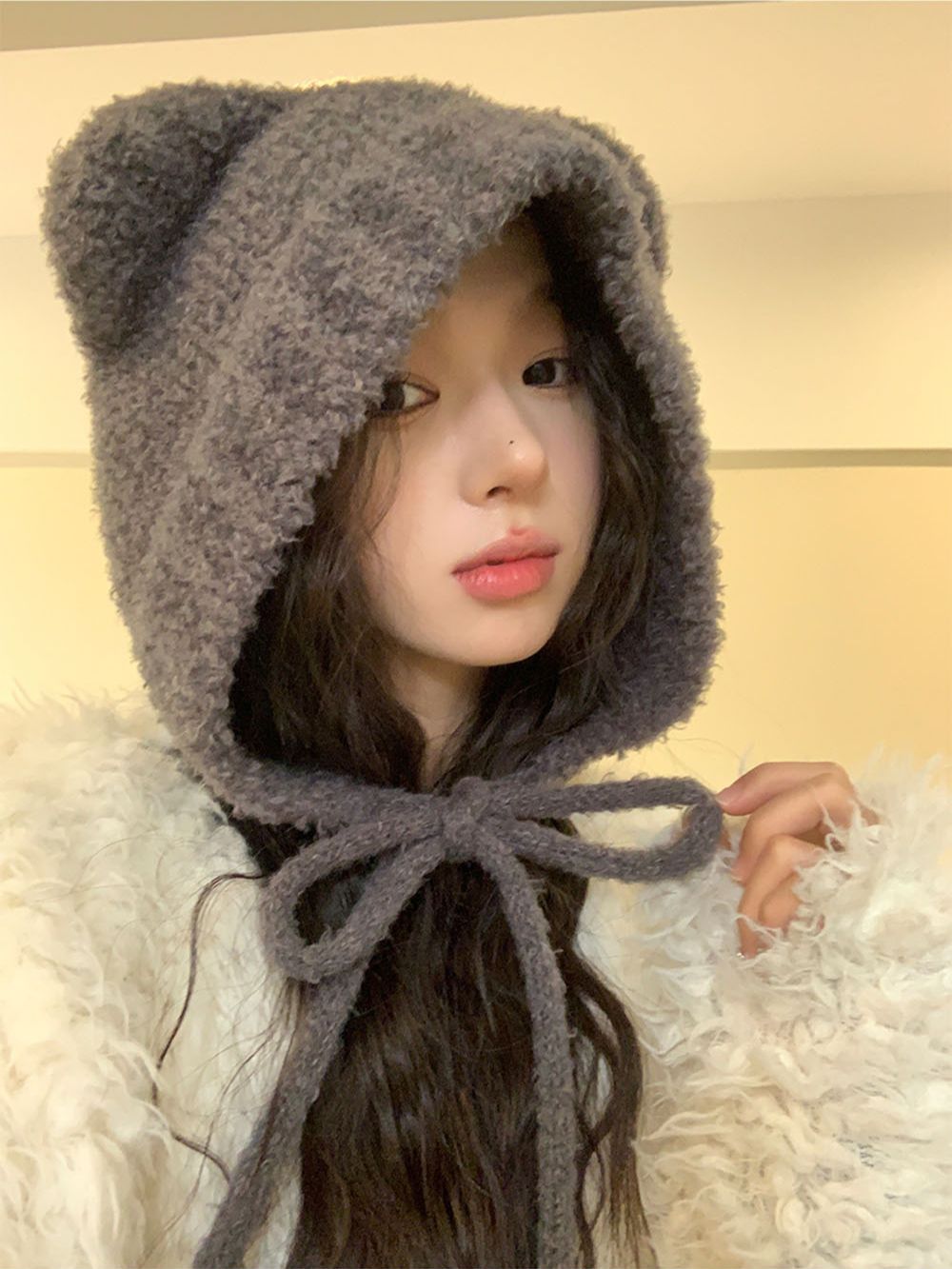 new Lambhair Winter Harajuku y - đánh giá và giá Knit Beanie Hat Warm