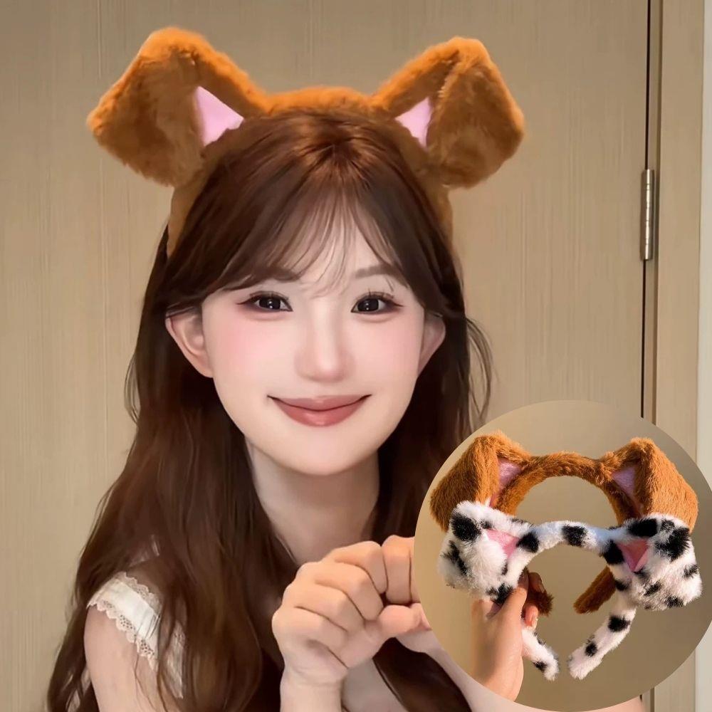 Spotted Dogs Folded Ear Hairba - đánh giá và giá Winter Headband Fleece