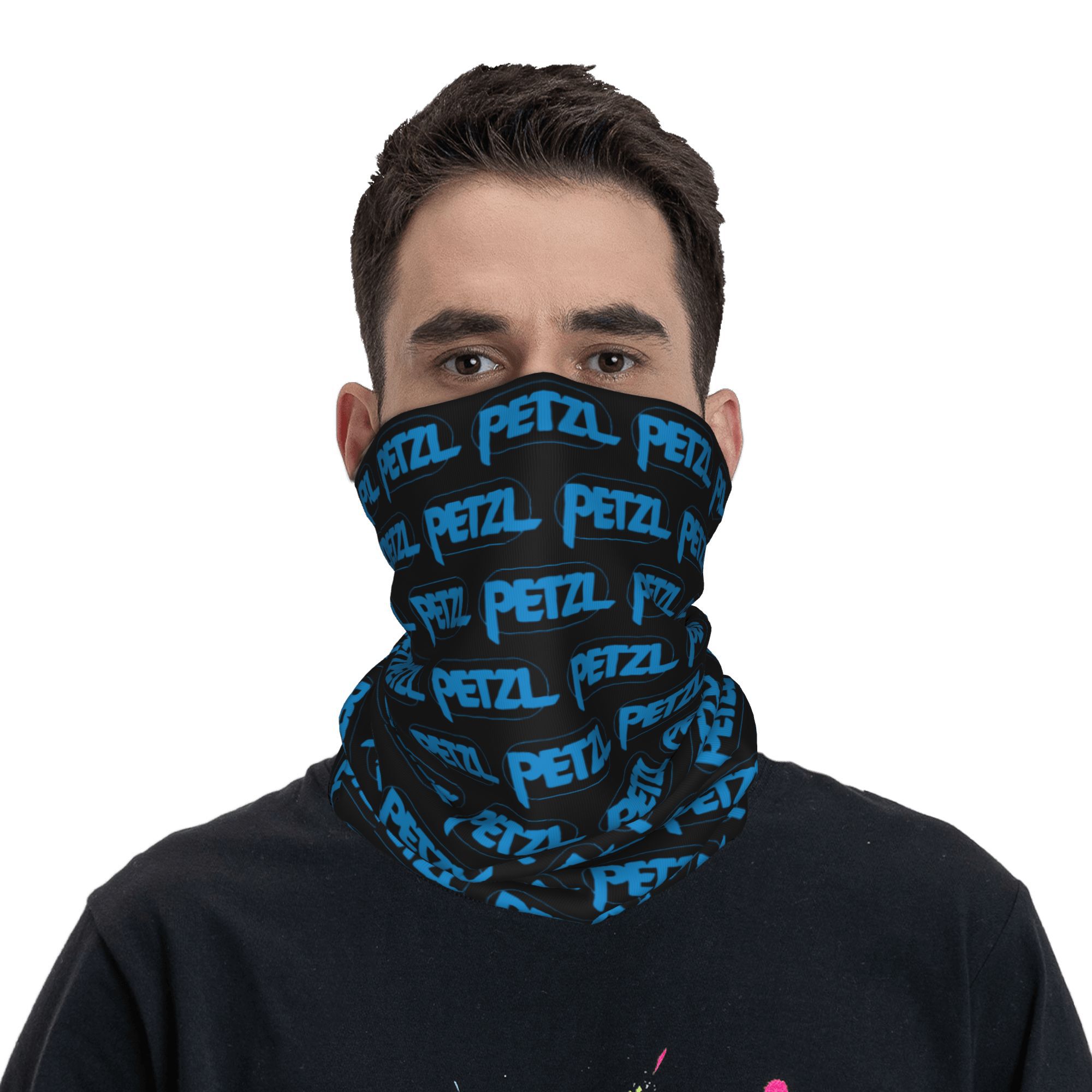 Custom P-Petzls Classical Logo - đánh giá và giá Neck Gaiter Fleece