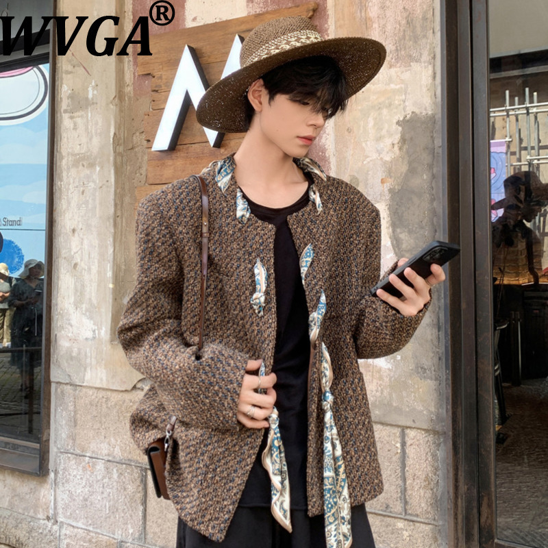 WVGA Spring Autumn New Men Tid - đánh giá và giá Wool Scarf Men