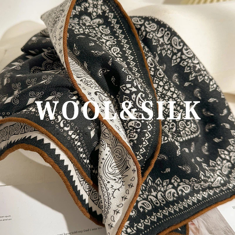 2026 Winter Luxury Designer Sc - đánh giá và giá Wool Scarf Men