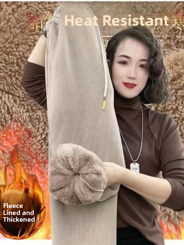 Winter New plus Size Corduroy  - đánh giá và giá Corduroy Pant Warm