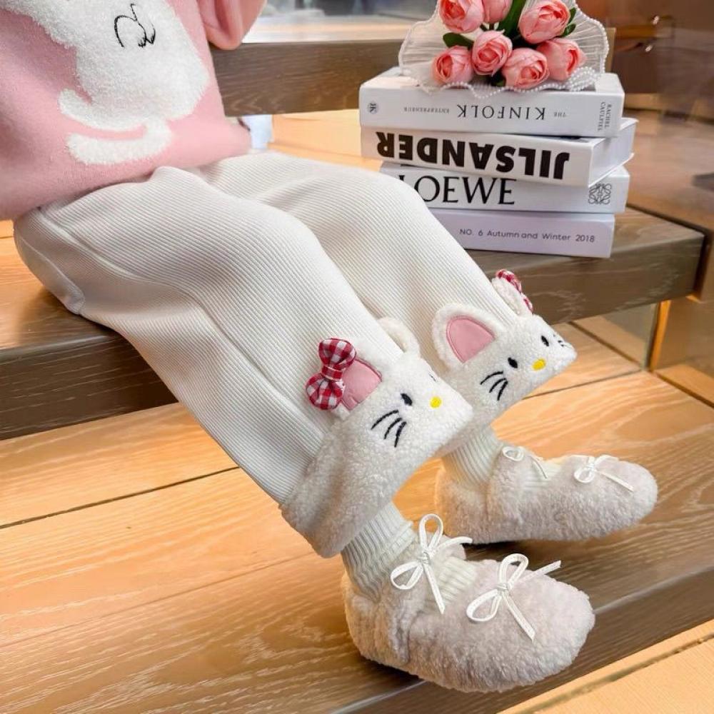 Kawaii Hello Kitty Girls Ins P - đánh giá và giá Corduroy Pant Warm