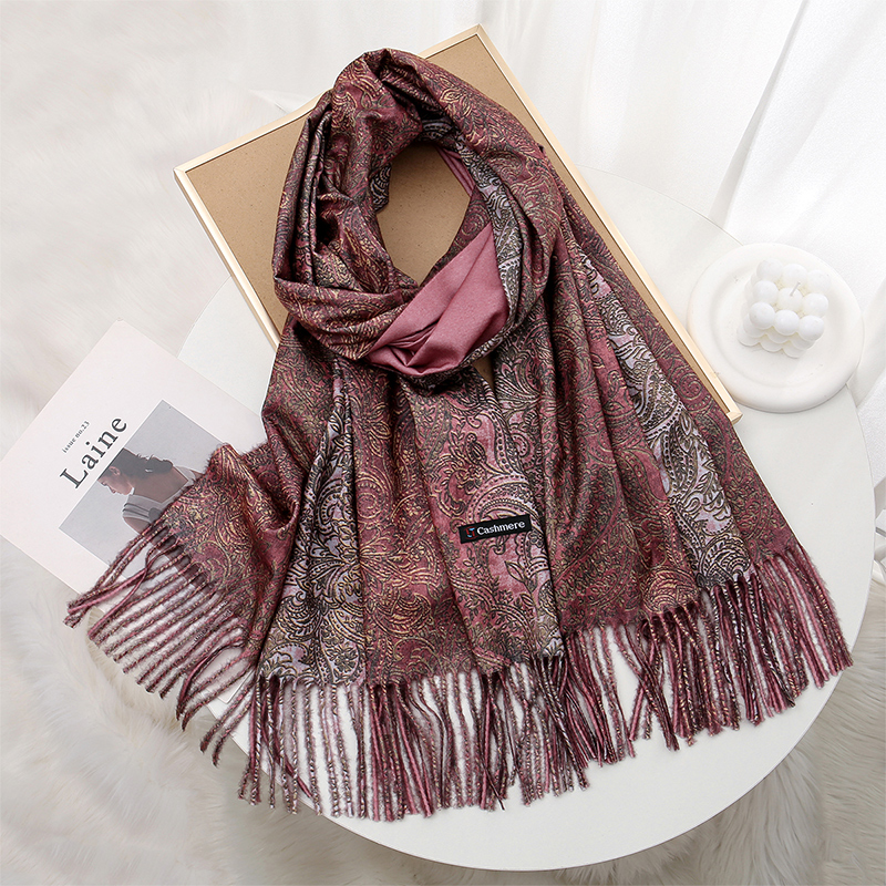 Luxury Paisley Pashmina Shawl  - đánh giá và giá Cashmere Pashmina Wrap