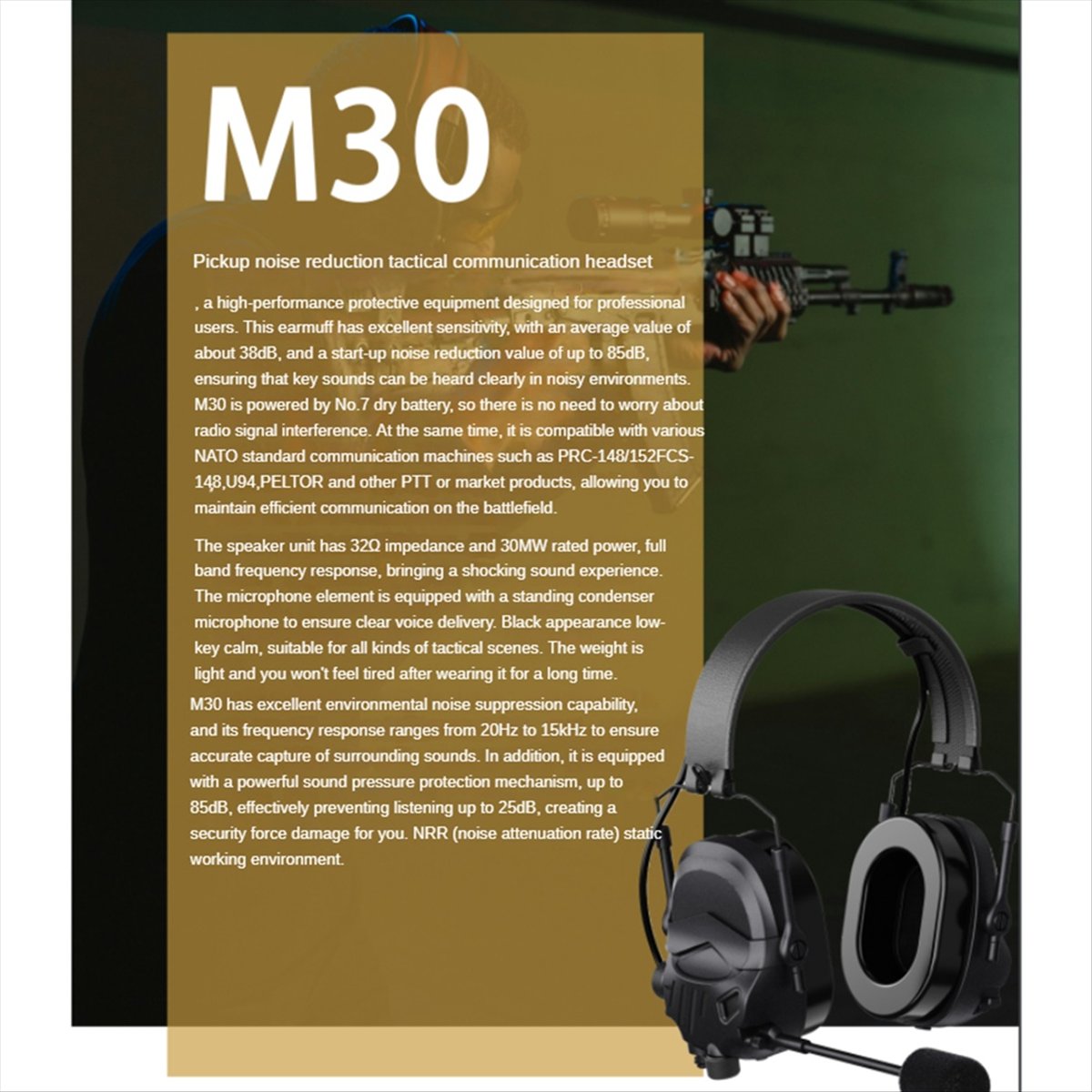 A64I  Headset with Microphone  - đánh giá và giá Earmuffs Foldable