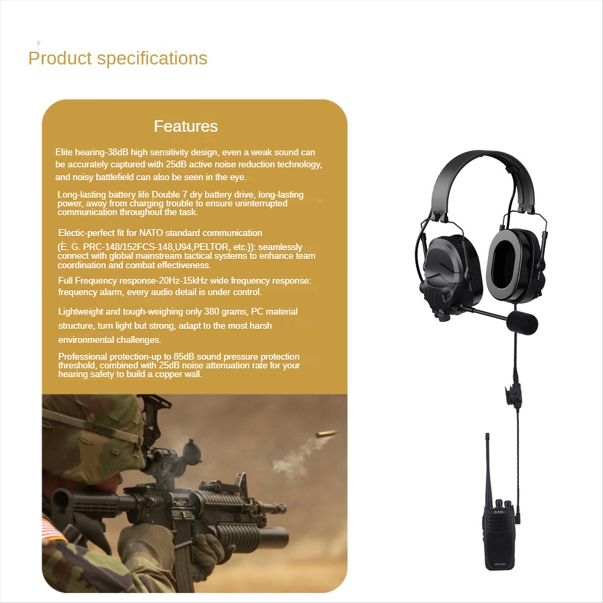 A64I  Headset with Microphone  - đánh giá và giá Earmuffs Foldable