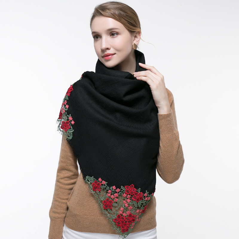 100% Real Wool Pink Scarf Wome - đánh giá và giá Cashmere Pashmina Wrap