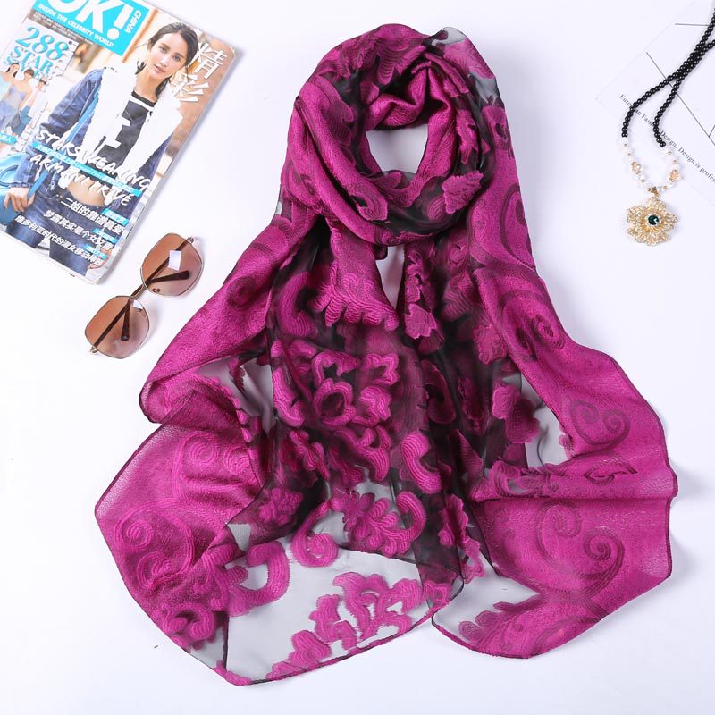 Hot Selling 180*70 Organza Sil - đánh giá và giá Shawl Wrap Winter