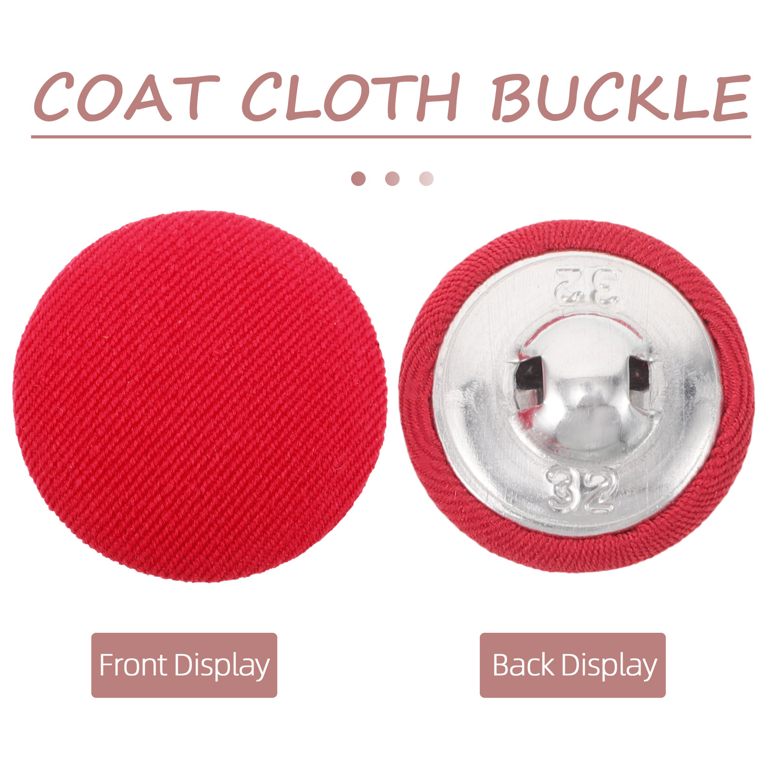 20Pcs Flat Round Fabric Covere - đánh giá và giá Wool Coat Peacoat