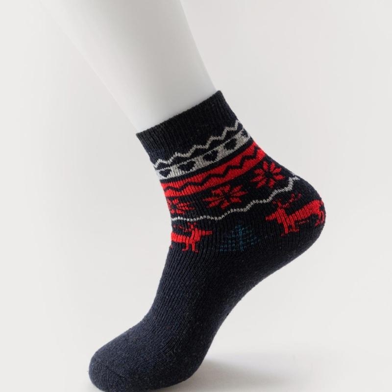 5 Pairs Men's Faux Wool Socks  - đánh giá và giá Thermal Sock Wool