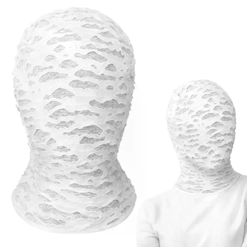 Gothic Punk Distressed Ripped  - đánh giá và giá Balaclava Ski Mask