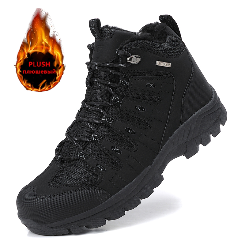 Winter Men's Boots Warm Plush  - đánh giá và giá Waterproof Winter Boot