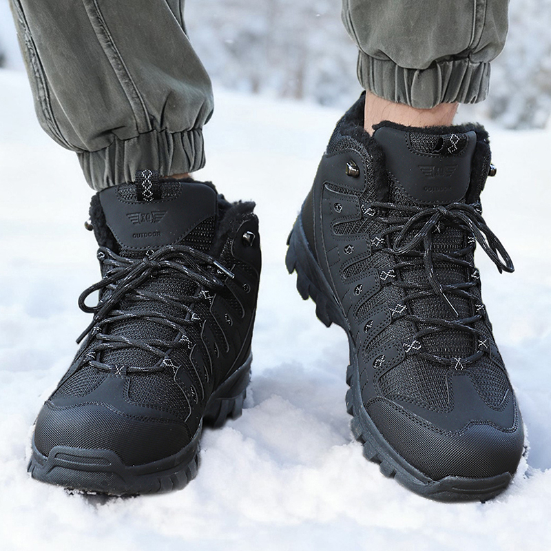 Winter Men's Boots Warm Plush  - đánh giá và giá Waterproof Winter Boot