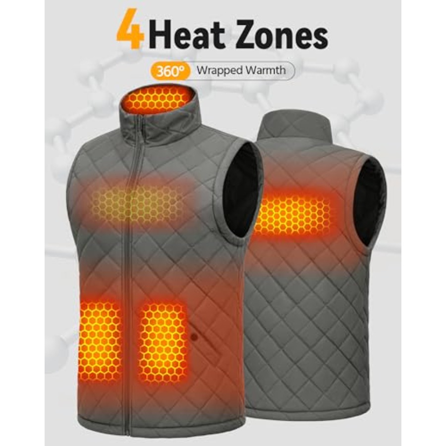 Wulcea Graphene Heated Vest Fo - đánh giá và giá Heated Vest Battery