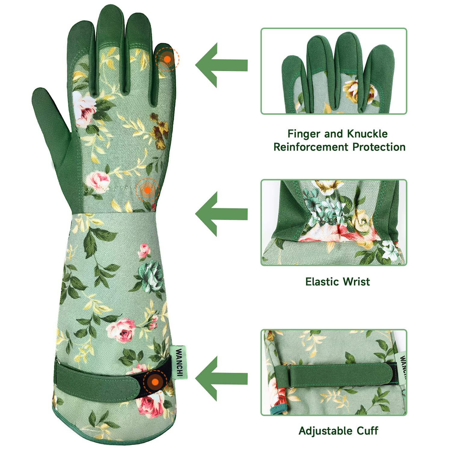 Women's Long Gardening Gloves, - đánh giá và giá Touch Screen Gloves
