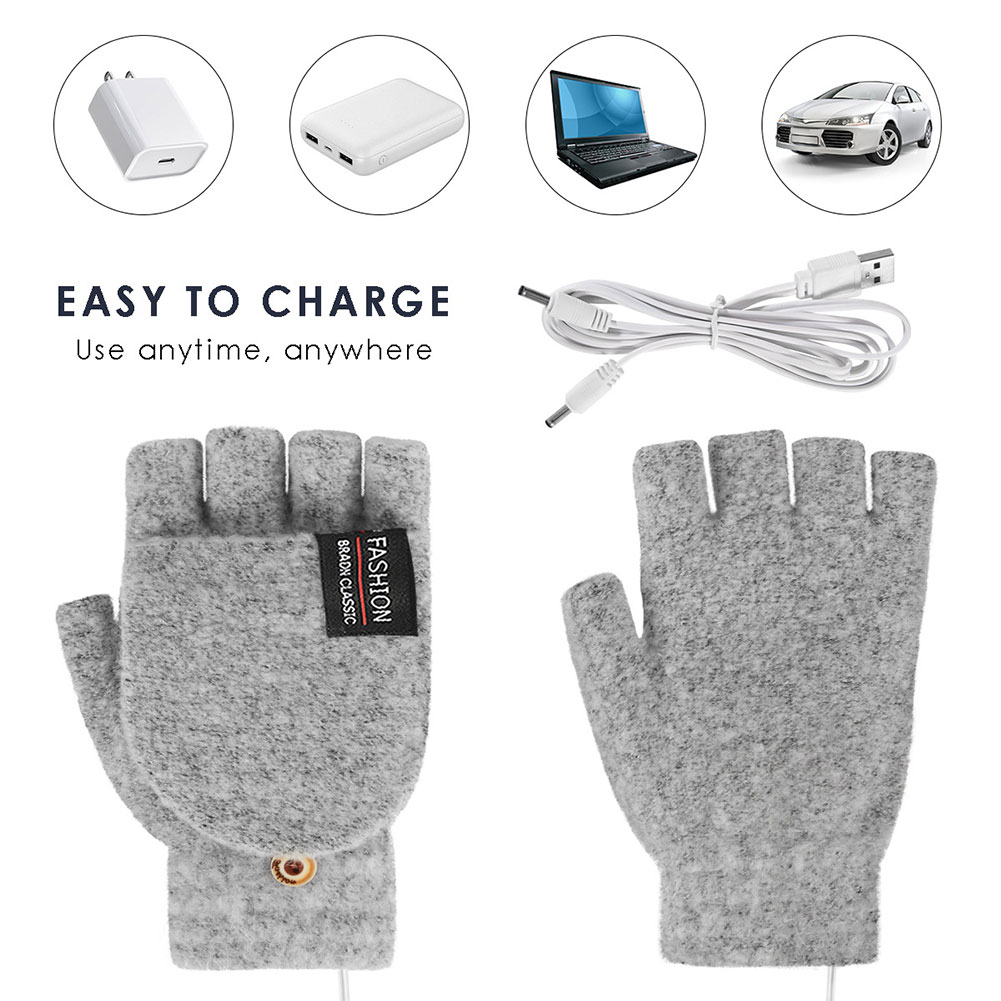 USB Electric Heated Gloves Adj - đánh giá và giá Touch Screen Gloves