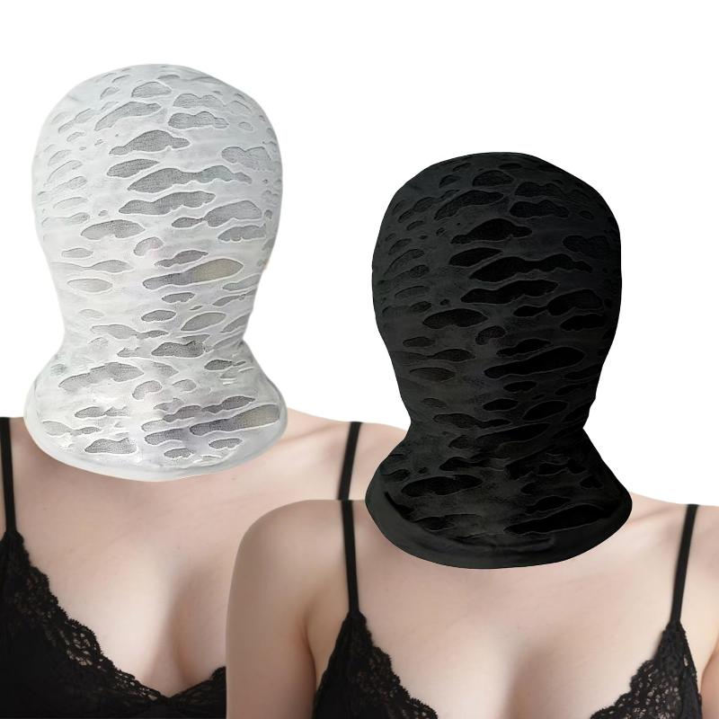 New Punk Distressed Ripped Fac - đánh giá và giá Balaclava Ski Mask