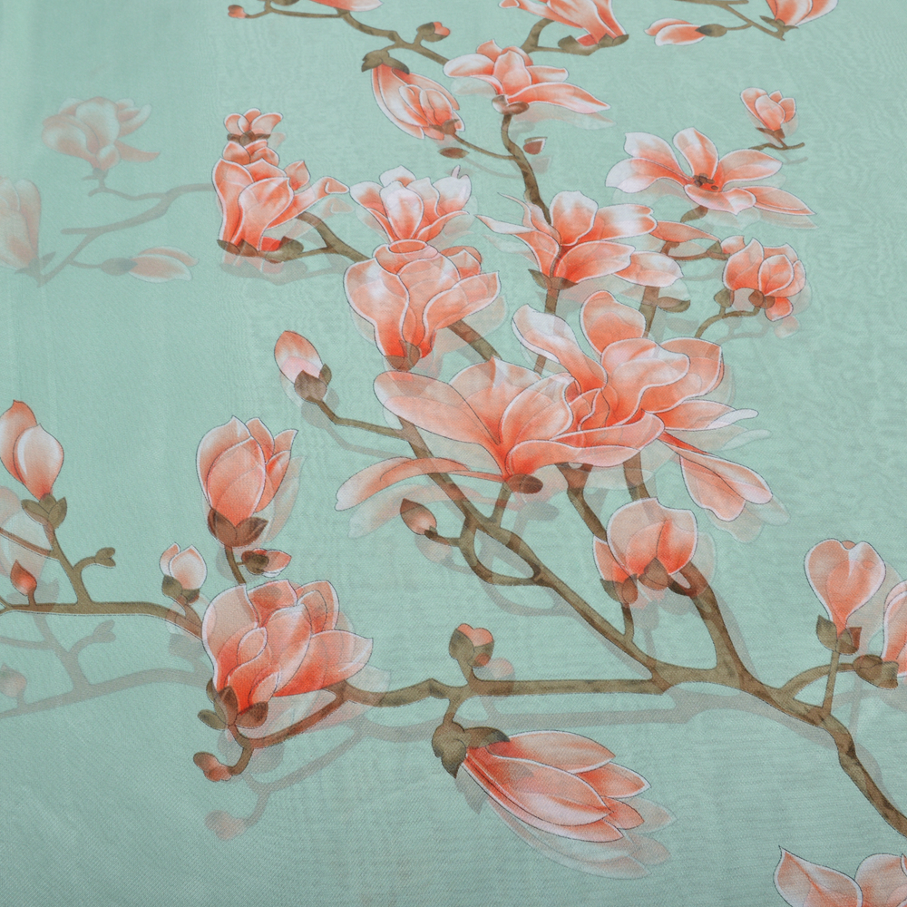 BYSIFA| Light Green Silk Scarf - đánh giá và giá Shawl Wrap Winter