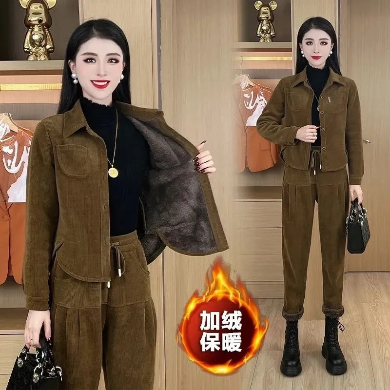 Autumn Winter Thick Corduroy S - đánh giá và giá Corduroy Pant Warm
