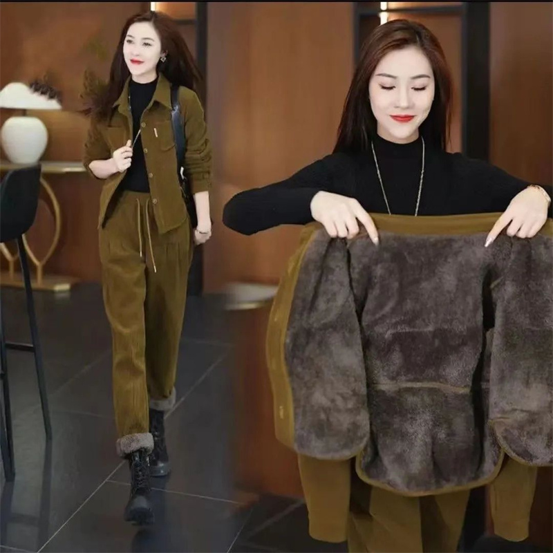 Autumn Winter Thick Corduroy S - đánh giá và giá Corduroy Pant Warm