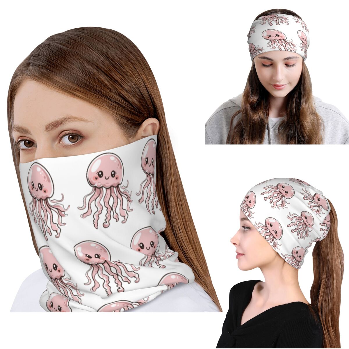 Cute Jellyfish Kawaii Design B - đánh giá và giá Knit Beanie Hat Warm