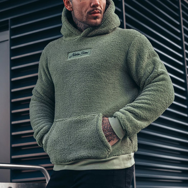 Men's Fuzzy Sherpa Sweatshirt  - đánh giá và giá Sherpa Hoodie Fleece
