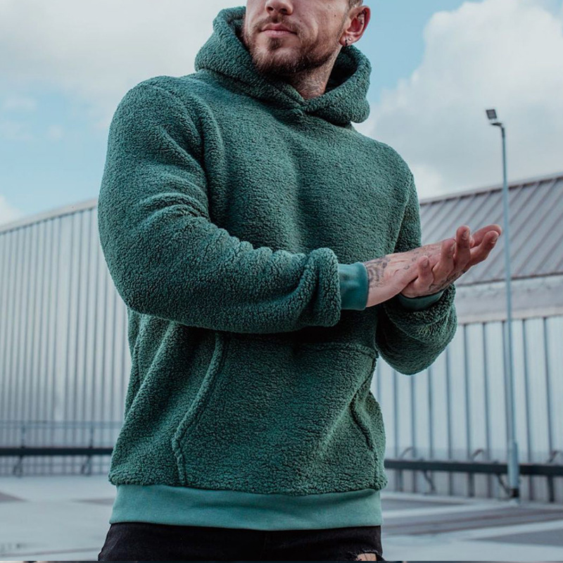 Men's Fuzzy Sherpa Sweatshirt  - đánh giá và giá Sherpa Hoodie Fleece