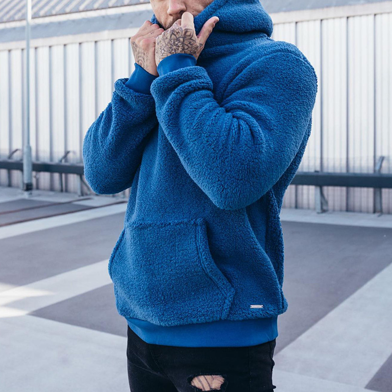 Men's Fuzzy Sherpa Sweatshirt  - đánh giá và giá Sherpa Hoodie Fleece