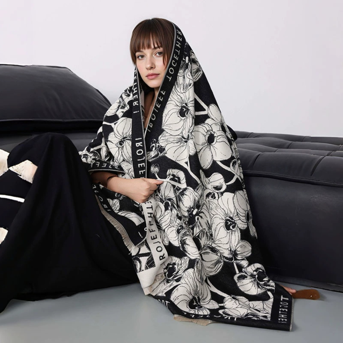 Luxury Winter Women's Imitatio - đánh giá và giá Cashmere Pashmina Wrap
