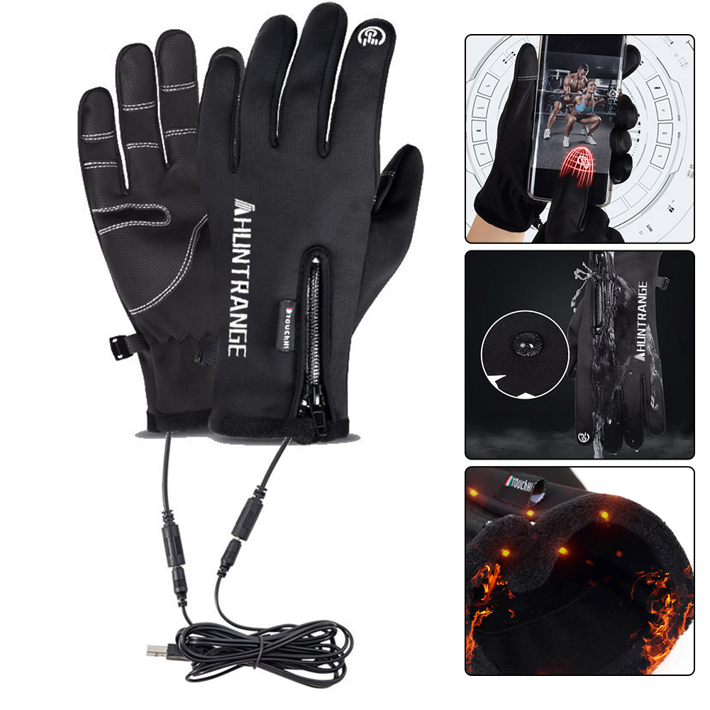 Electric Heated Gloves USB Tou - đánh giá và giá Touch Screen Gloves