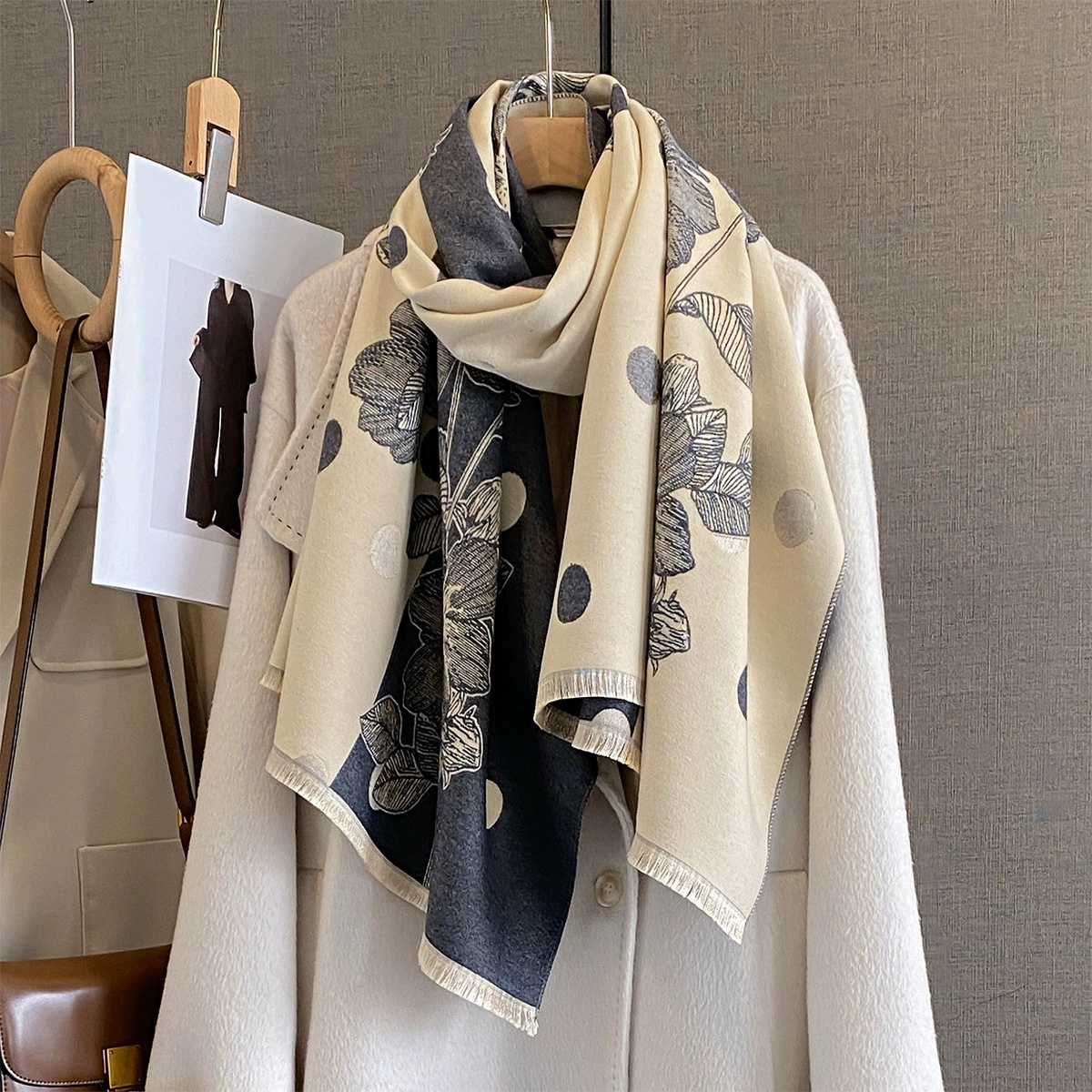 2025 Women Thicken Luxury Wint - đánh giá và giá Cashmere Pashmina Wrap