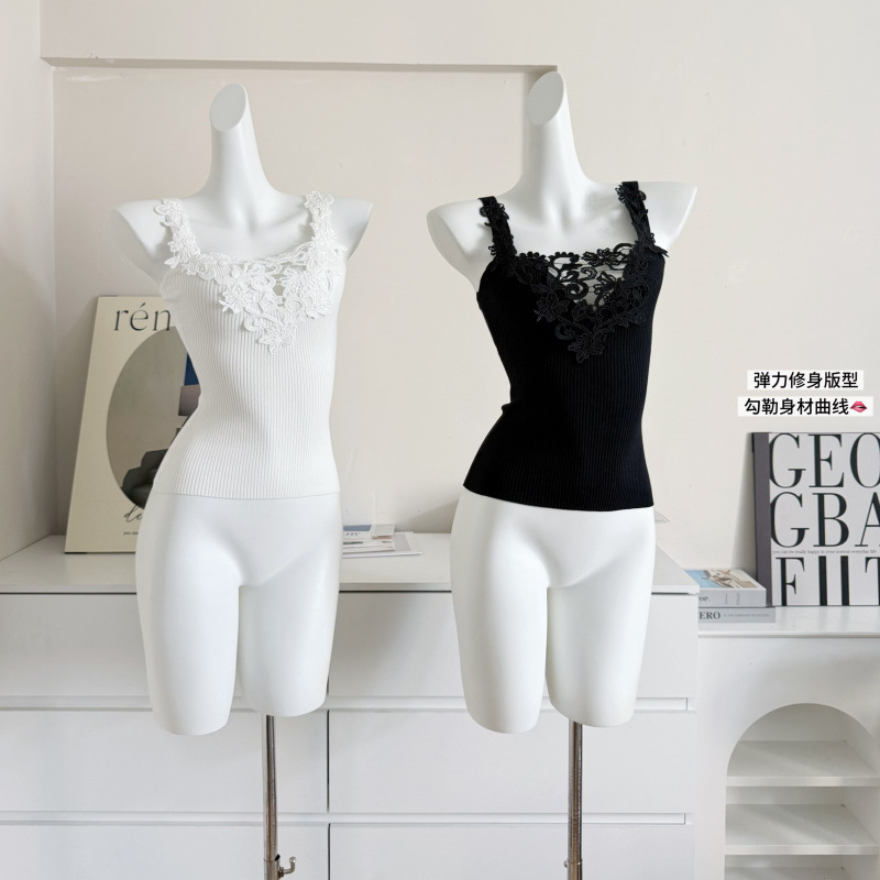 Sexy Lace Trim Camisole Top Ho - đánh giá và giá Flannel Shirt Lined
