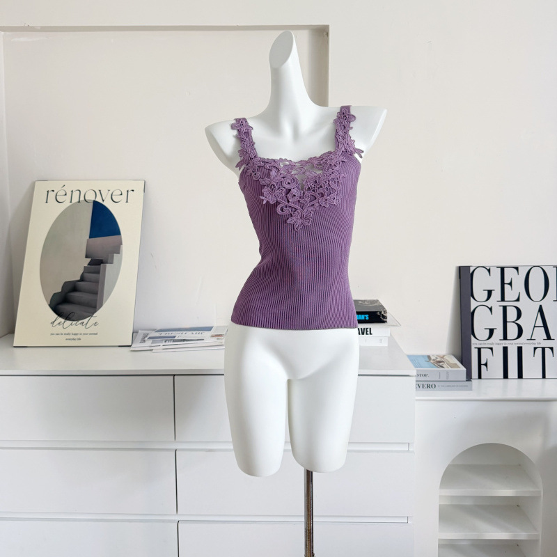 Sexy Lace Trim Camisole Top Ho - đánh giá và giá Flannel Shirt Lined
