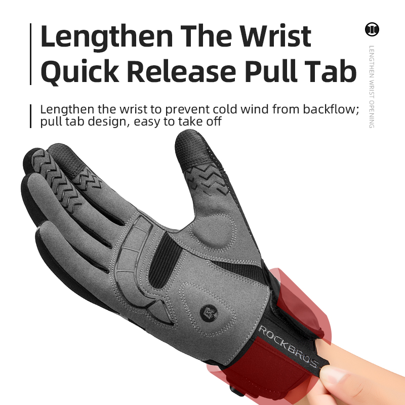 ROCKBROS Heated Winter Glove C - đánh giá và giá Touch Screen Gloves