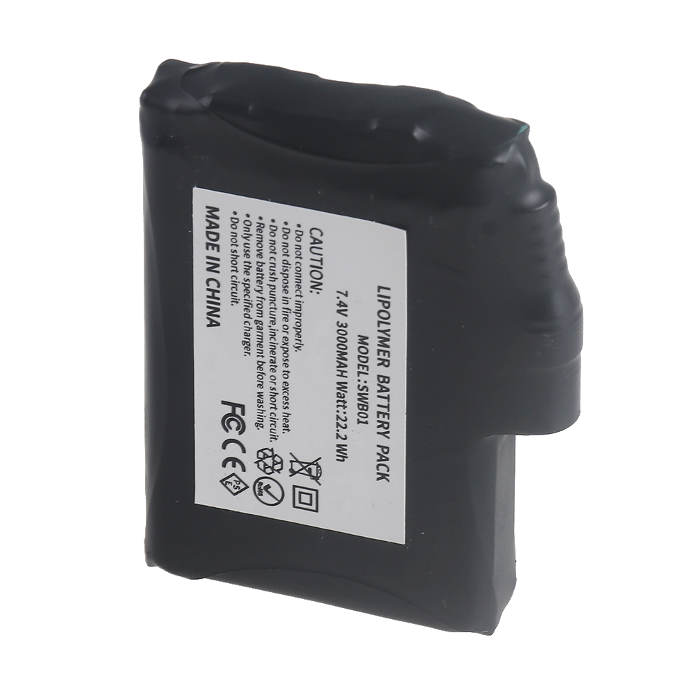 7.4V 3000mah Li-Polymer Batter - đánh giá và giá Heated Vest Battery