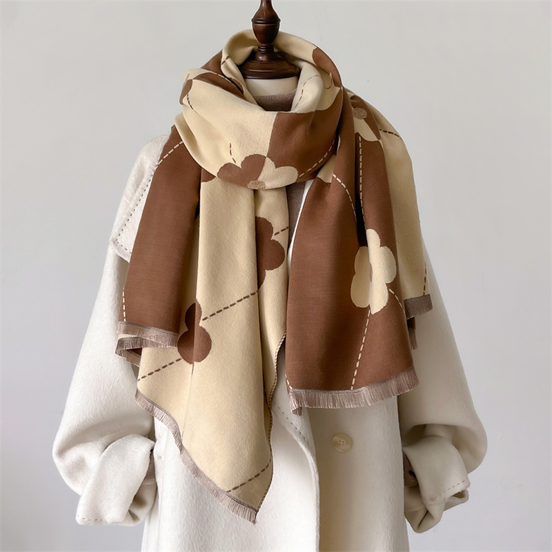 Luxury Brand Cashmere Women Fl - đánh giá và giá Cashmere Pashmina Wrap