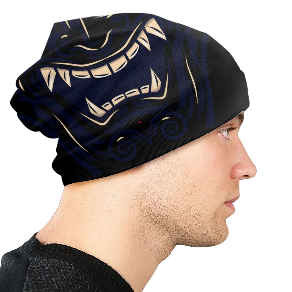 Midnight Black Samurai Warrior - đánh giá và giá Knit Beanie Hat Warm