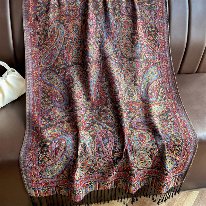 Luxury Embroidery Cashmere Win - đánh giá và giá Shawl Wrap Winter