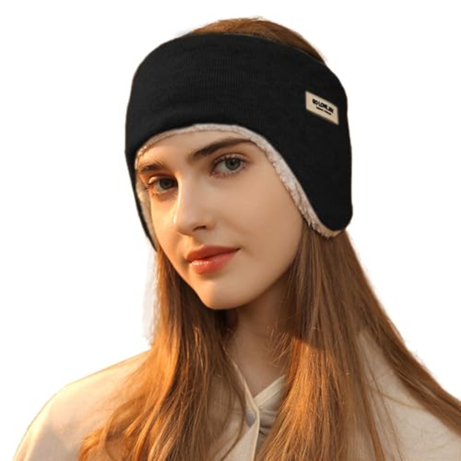 Ear Warmer Fuzzy Fleece Lined  - đánh giá và giá Fleece Ear Warmer Band