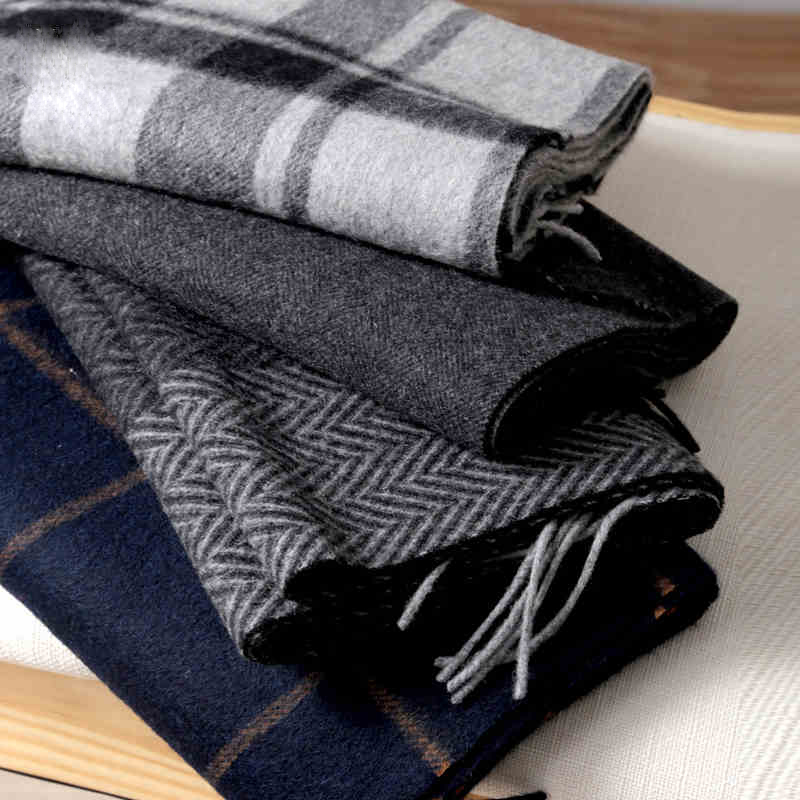 Pashmina Scarf Men Winter Stri - đánh giá và giá Wool Scarf Men